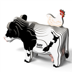 Eugy 3D Paper Model - Holstein Cow