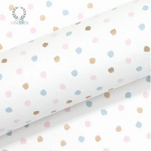 Gift Wrapping Paper - Jolly Blue/Pink (approx 3 mtrs)