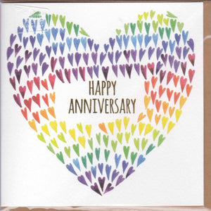 Paper Street Greeting Card - Anniversary Heart