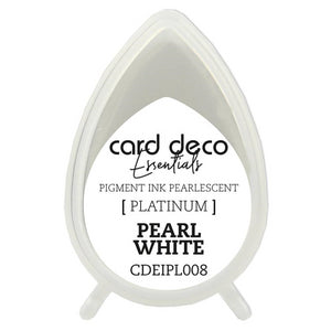 Card Deco Essentials Pearlescent Pigment Ink - Pearl White