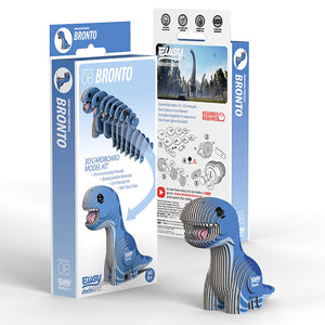 Eugy 3D Paper Model - Brontosaurus