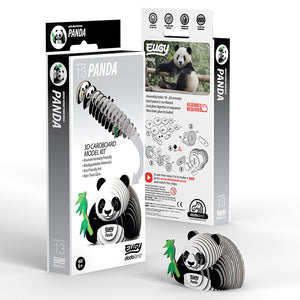 Eugy 3D Paper Model - Panda