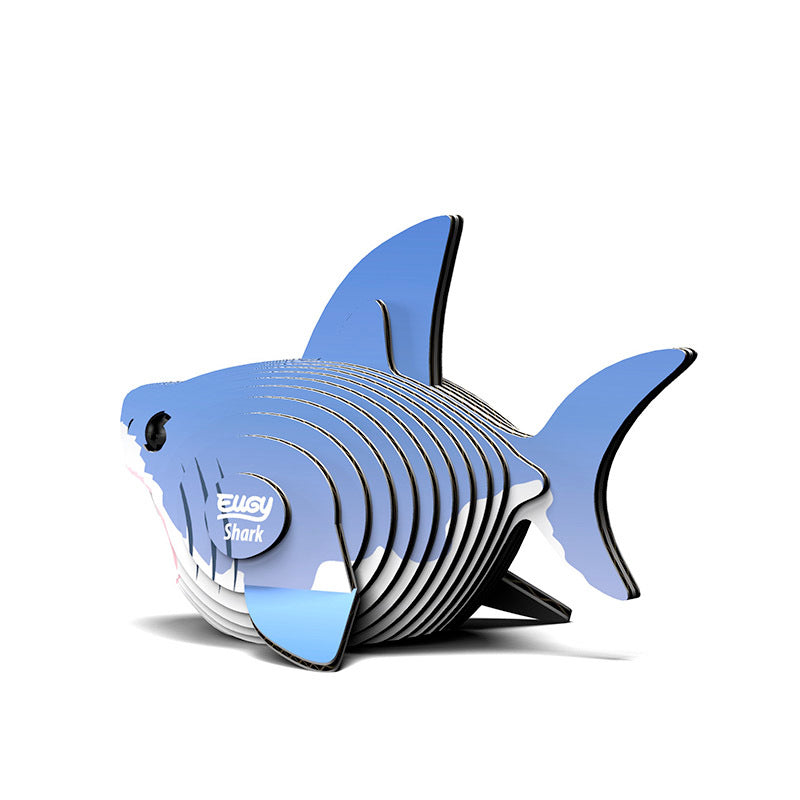 Eugy 3D Paper Model - Shark