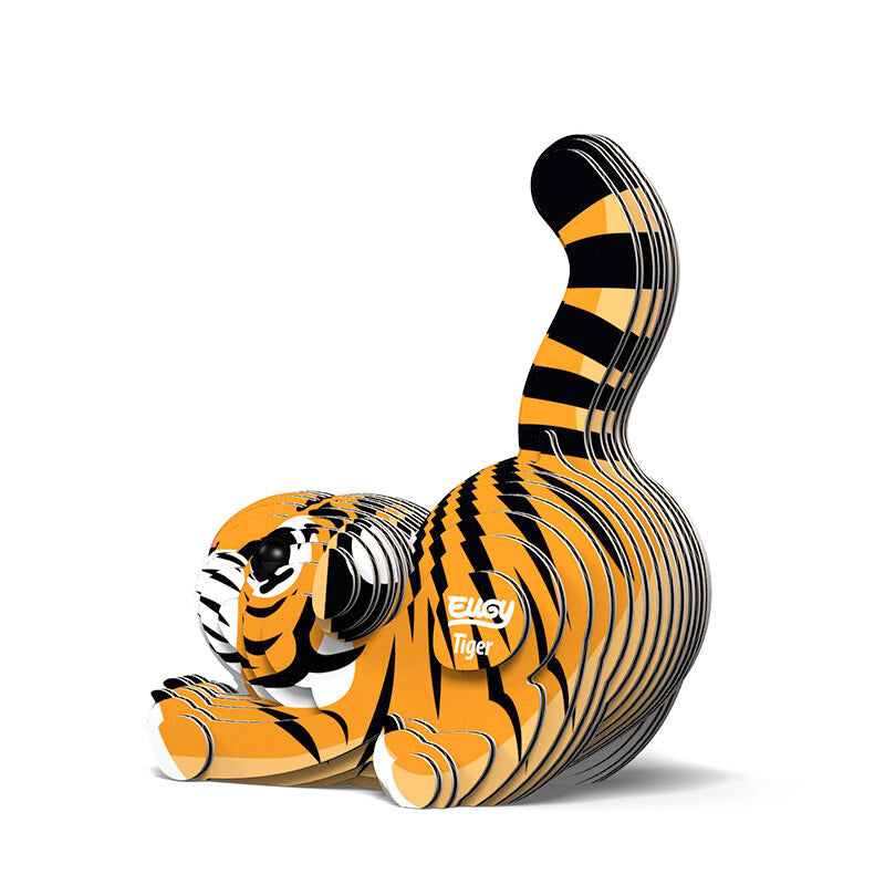 Eugy 3D Paper Model - Tiger