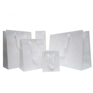 Gift Bag - Metro, White, "A" Mini, 127x152x102mm