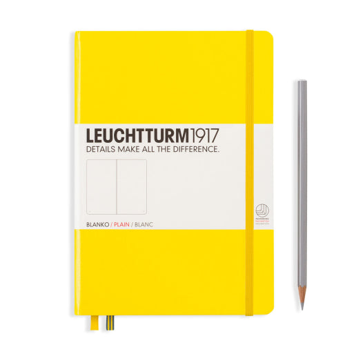 Leuchtturm1917 Notebook - Plain, A5, Lemon
