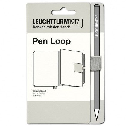 Leuchtturm1917 Pen Loop (Elastic Pen Holder) - Light Grey