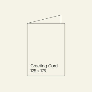 Blank Note Cards - 125 x 175mm, Folded, Cream, Pack of 10
