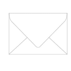 Greeting Card Envelope (130 x 190mm) - Boston Classic White, Pack of 10