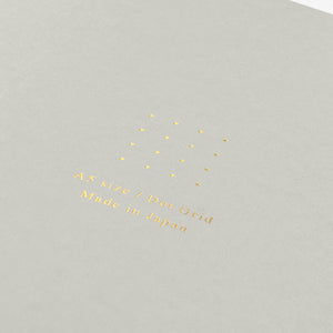 Midori MD Colour Notebook - A5, Grey, Dot Grid