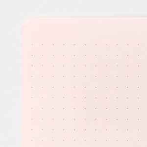 Midori MD Colour Notebook - A5, Pink, Dot Grid