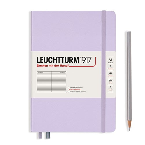 Leuchtturm1917 Notebook - Ruled, A5, Lilac