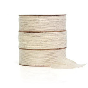 Ribbon: 10mm Eco Jute Cream (per metre)