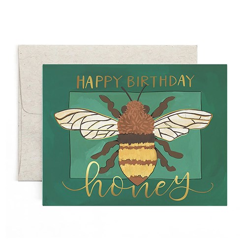 1Canoe2 1Canoe2 Birthday Card - Happy Birthday Honey