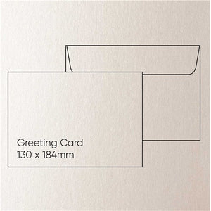 Greeting Card Envelope (130 x 184mm) - Stardream Quartz, Pack of 10