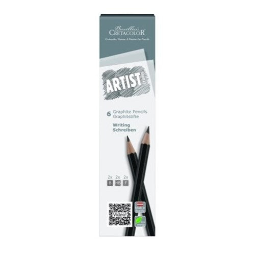 Cretacolor Artist Studio Graphite Pencils - Set of 6