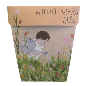 Gift of Seeds Card - Wildflowers