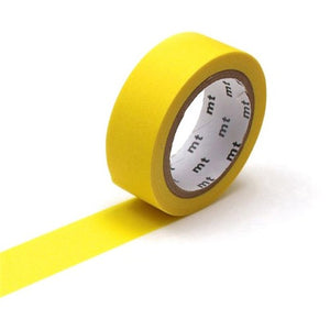MT Tape Single Roll - Colour Block Matte Yellow