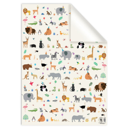 Dandelion Stationery Gift Wrap - Party Animals