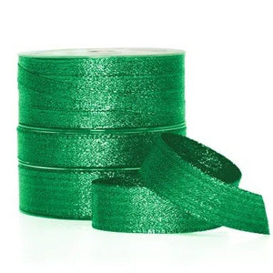 Ribbon: 25mm Stellar - Emerald (per metre)