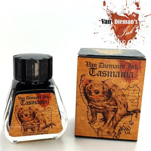 Van Dieman's Fountain Pen Ink - Tasmania Series, Queenstown Gold Mine, Shimmering, 30ml