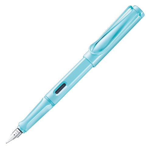 Lamy Safari Fountain Pen - Limited Edition, Medium Nib, Aqua Sky
