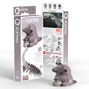 Eugy 3D Paper Model - Platypus