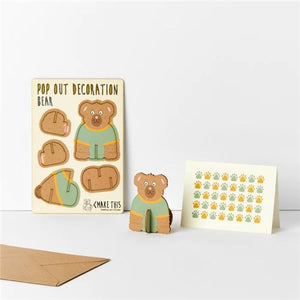 Pop Out Card - Bear