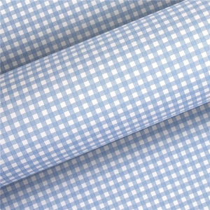 Gift Wrapping Paper - Gingham, Seafoam (approx 3 mtrs)