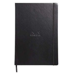 Rhodia WebNotebook - Ruled, A4, Black