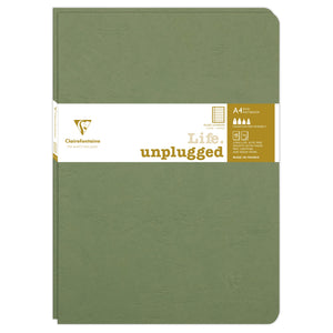 Clairefontaine Essentials Stapled Twin Set Notebooks - A4, Ruled, Green