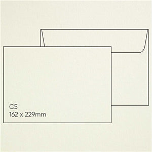 C5 Envelope (162 x 229mm) - Stephen Limestone, Pack of 10