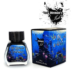 Van Dieman's Fountain Pen Ink - Underwater Series, Abyss, 30ml