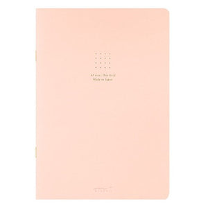 Midori MD Colour Notebook - A5, Pink, Dot Grid