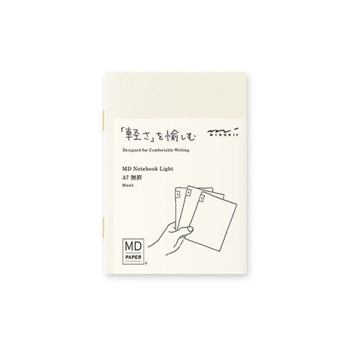 Midori MD Notebook Light - A7, Blank