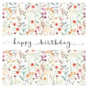 Paper Street Greeting Card - Happy Birthday Meadow
