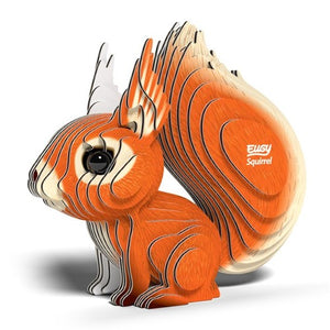 Eugy 3D Paper Model - Squirrel