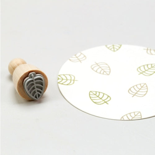 Perlenfischer Cone Stamp - Leaf Outline