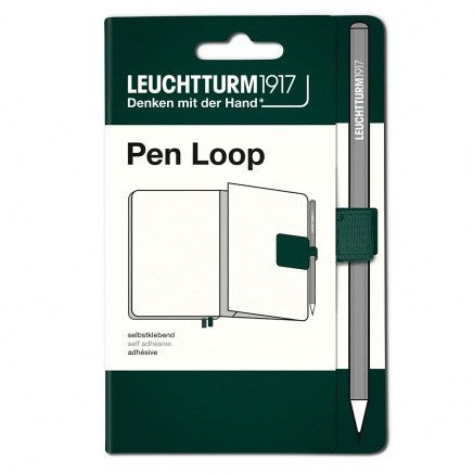 Leuchtturm1917 Pen Loop (Elastic Pen Holder) - Forest Green