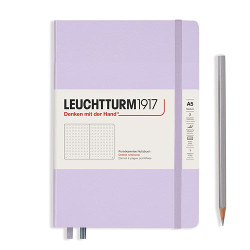 Leuchtturm1917 Notebook - Dotted, A5, Lilac