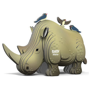 Eugy 3D Paper Model - Rhino