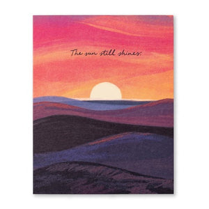 Love Muchly Greeting Card - The Sun Still Shines