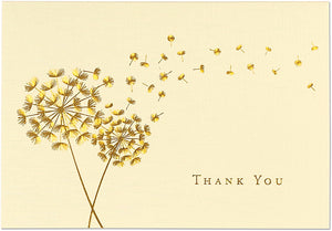 Thank You Card Set - Dandelion Wishes
