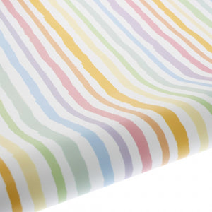 hiPP Gift Wrapping Paper - Summer Fun Collection Paint Stripes, 5 mtrs