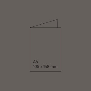 Blank Note Cards - A6 (105 x 148mm), Folded, Environment Concrete, Pack of 15