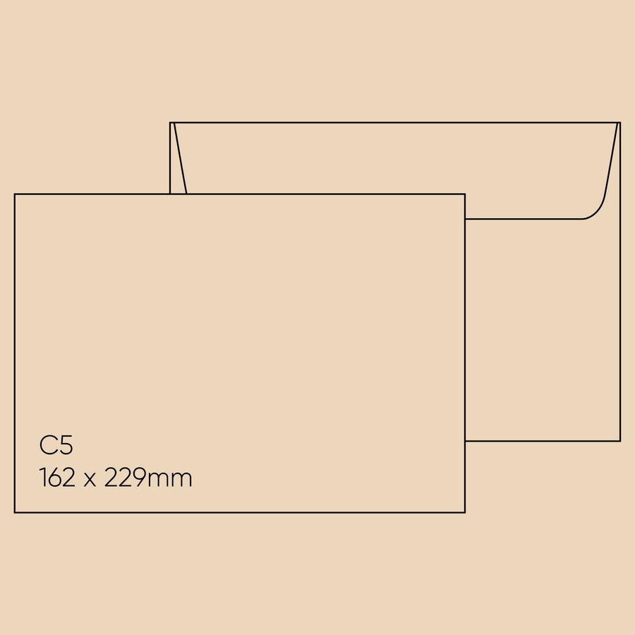 C5 Envelope (162 x 229mm) - Stephen Quartz, Pack of 10