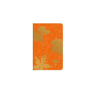 Clairefontaine Sewn Spine Notebook - Neo Deco Collection, Pocket, Ruled, Pumpkin