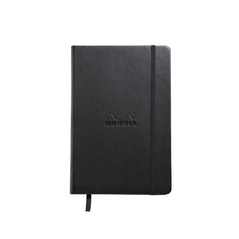 Rhodia WebNotebook - Plain, A5, Black
