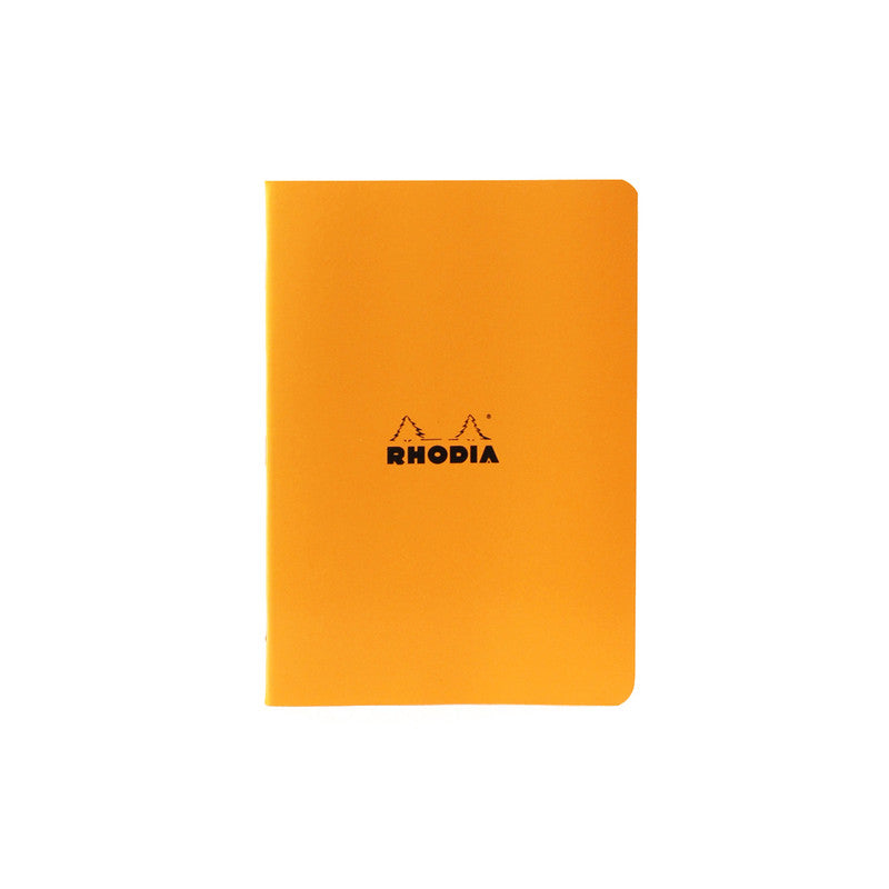 Rhodia Cahier Notebook - 5x5 Grid, A5, Orange