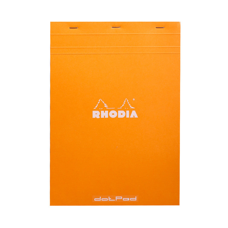 Rhodia #18 Notepad - Dotted, A4, Orange